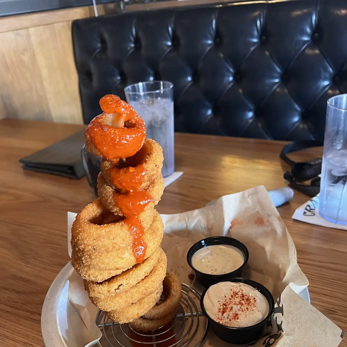 Buffalo Onion Rings
