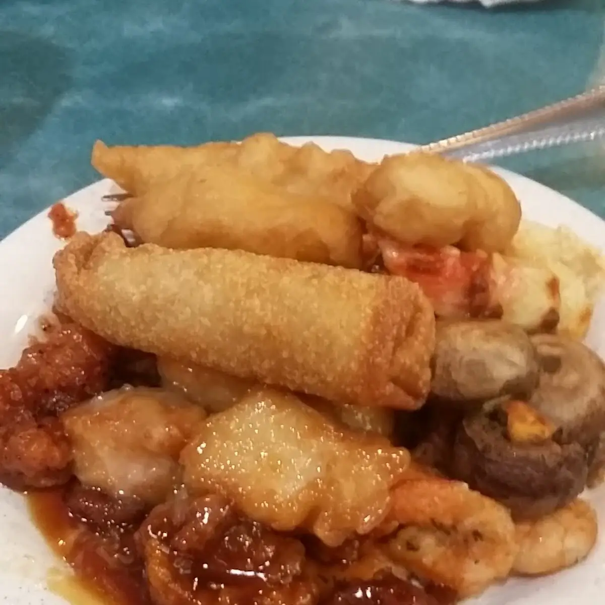 Sesame Chicken Vegetable Roll Stuffed Mushrooms Coconut Chicken Buffet