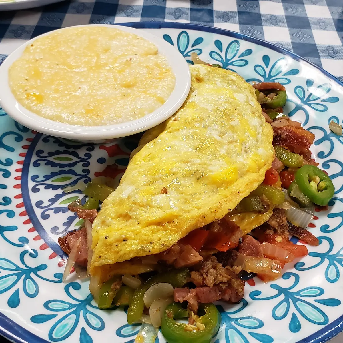 Western BBQ Omelet