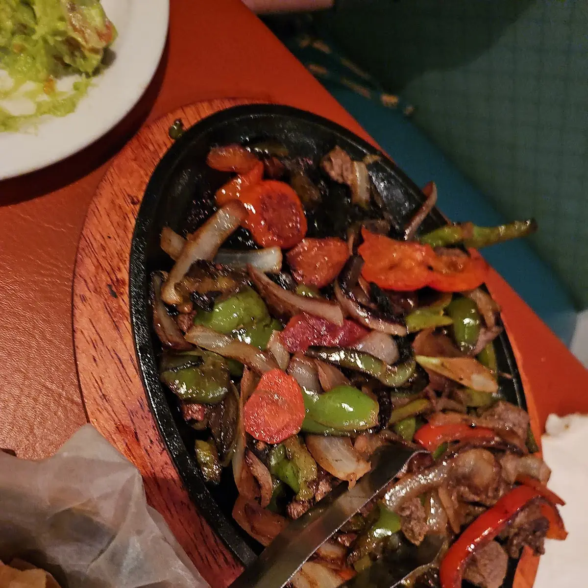 Steak and Shrimp Fajitas