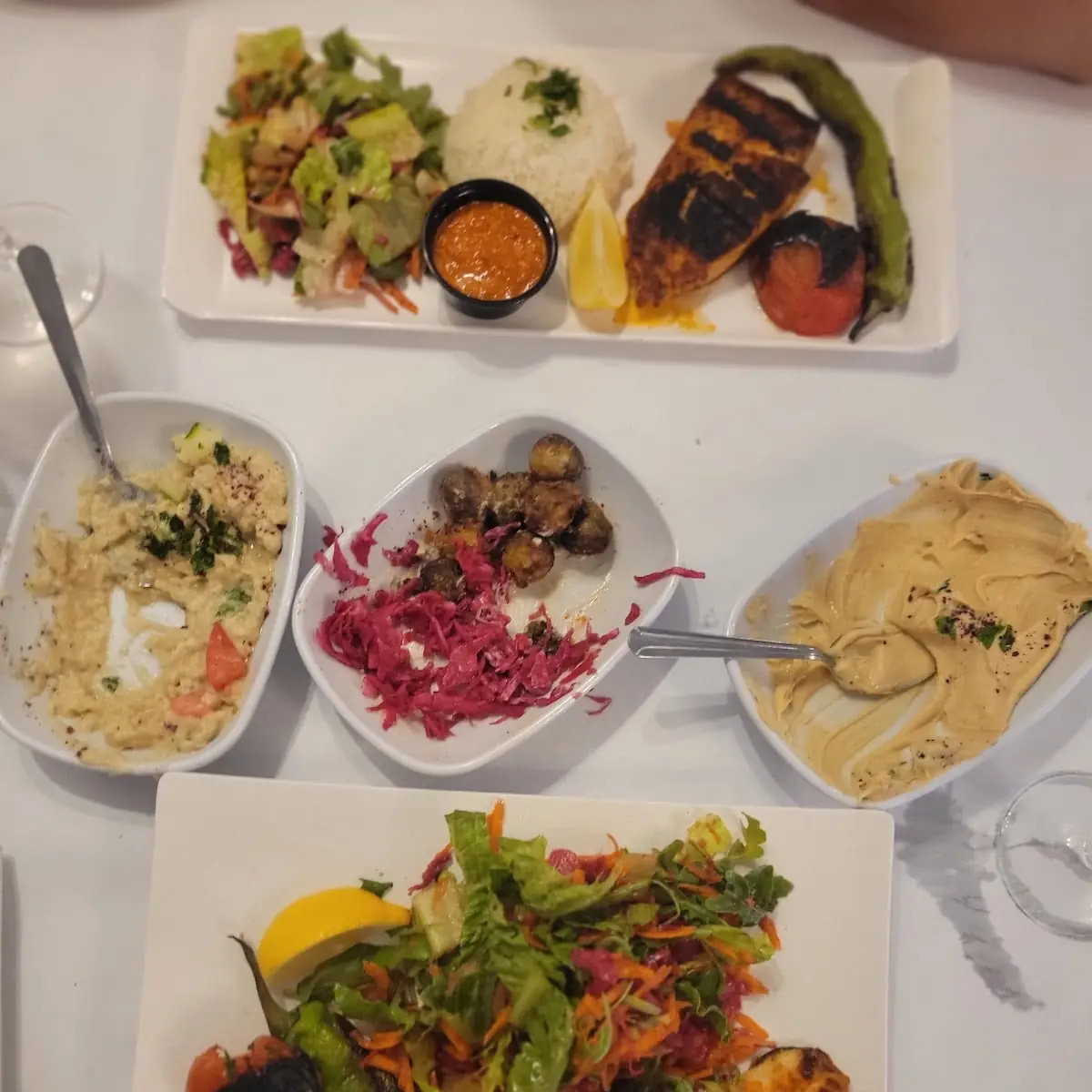 Sultans Hummus Plate
