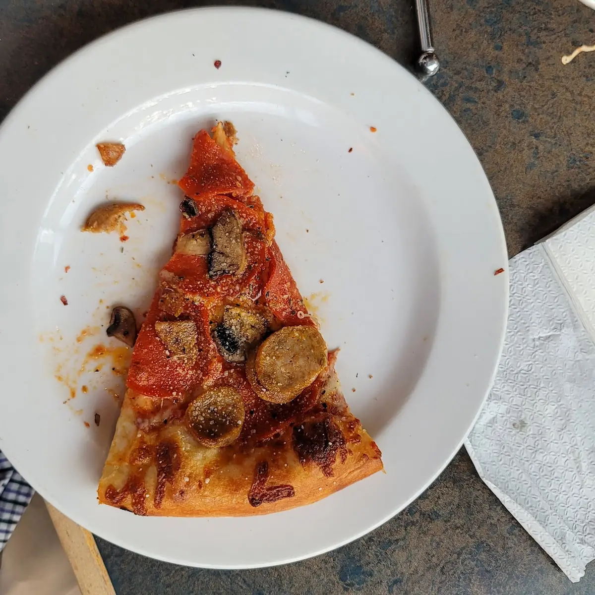 Pepperoni and Mushroom Pizza