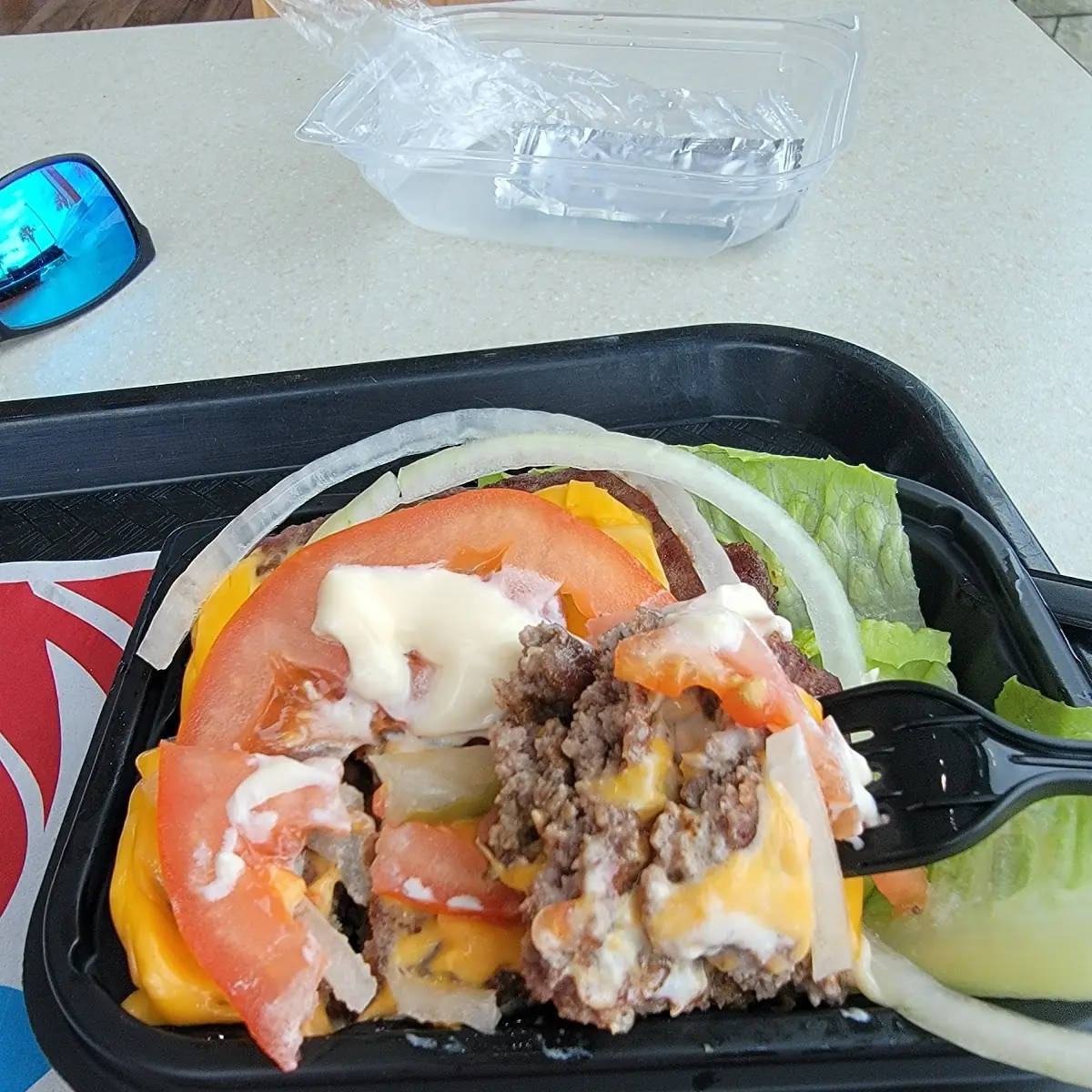 Triple Cheeseburger