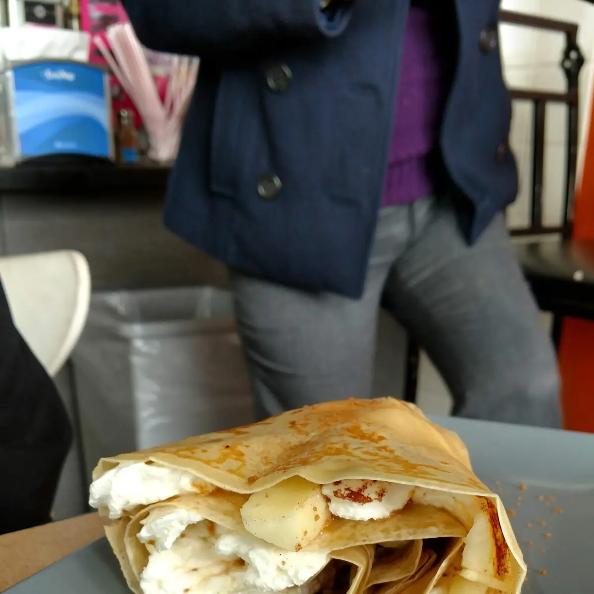 Apple Pie Crepe
