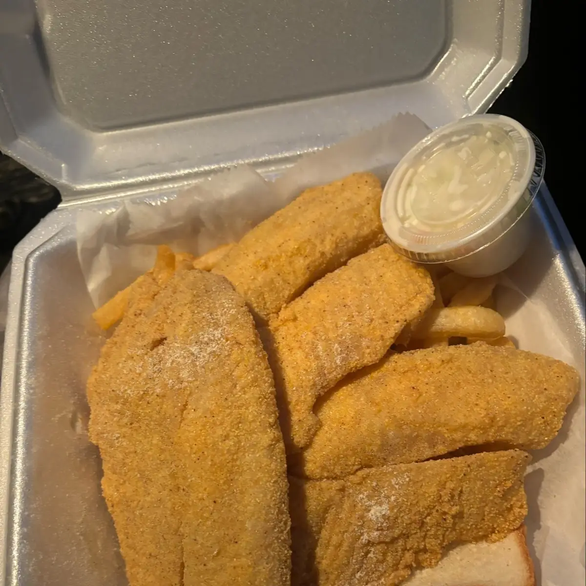 Fried Tilapia with Fries