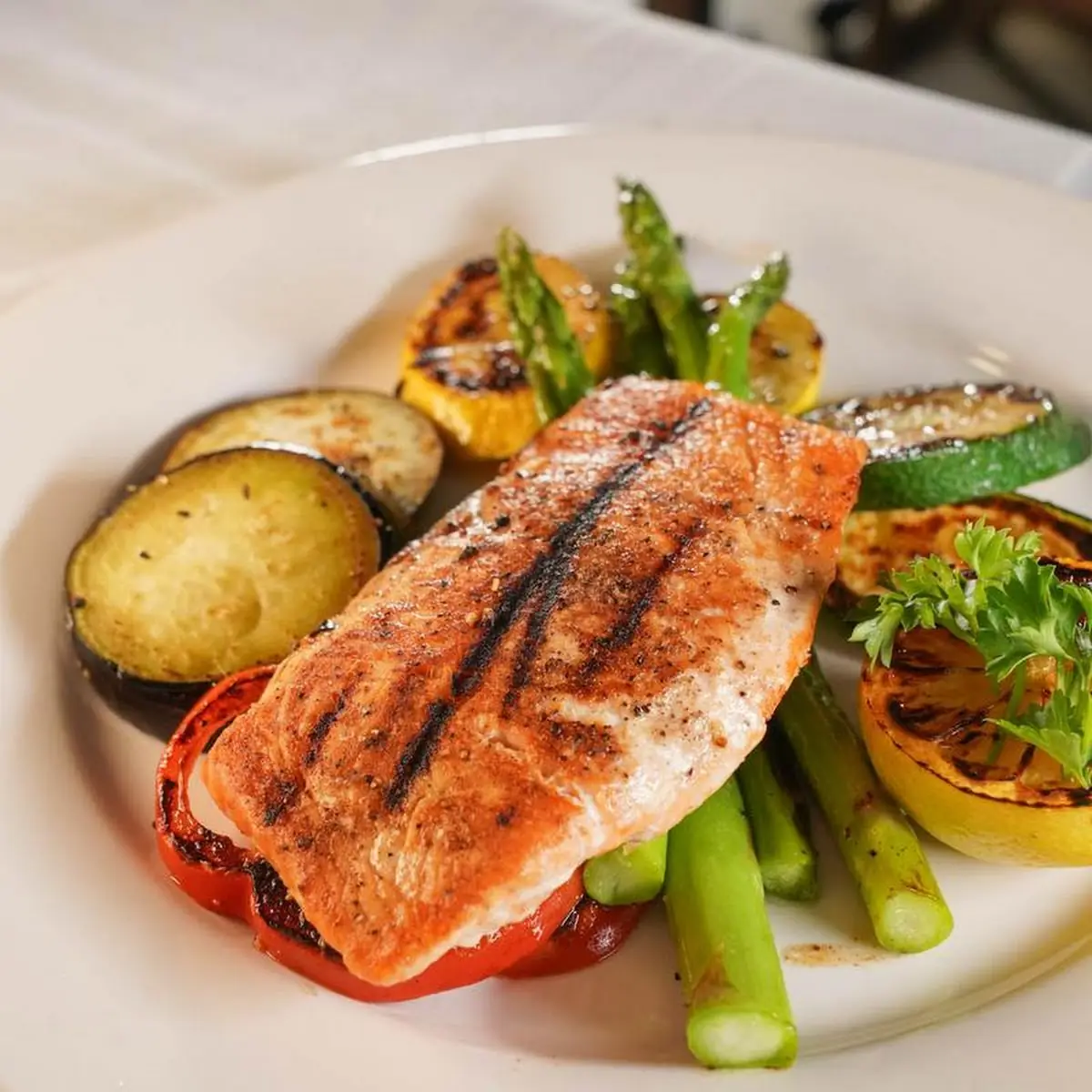 Grilled Salmon