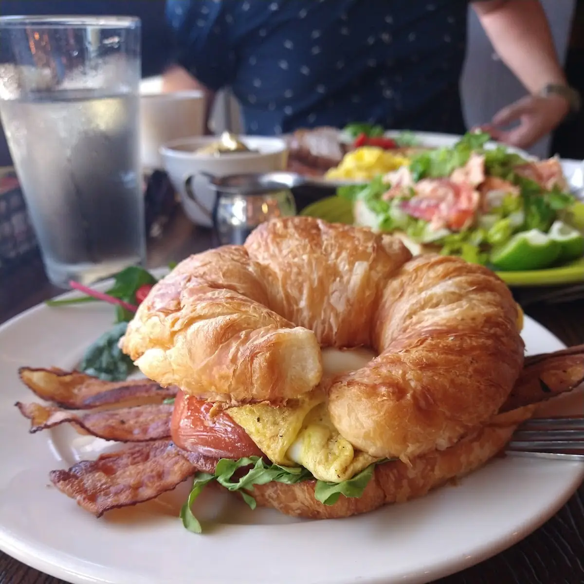 The Sunnyside Breakfast Croissant