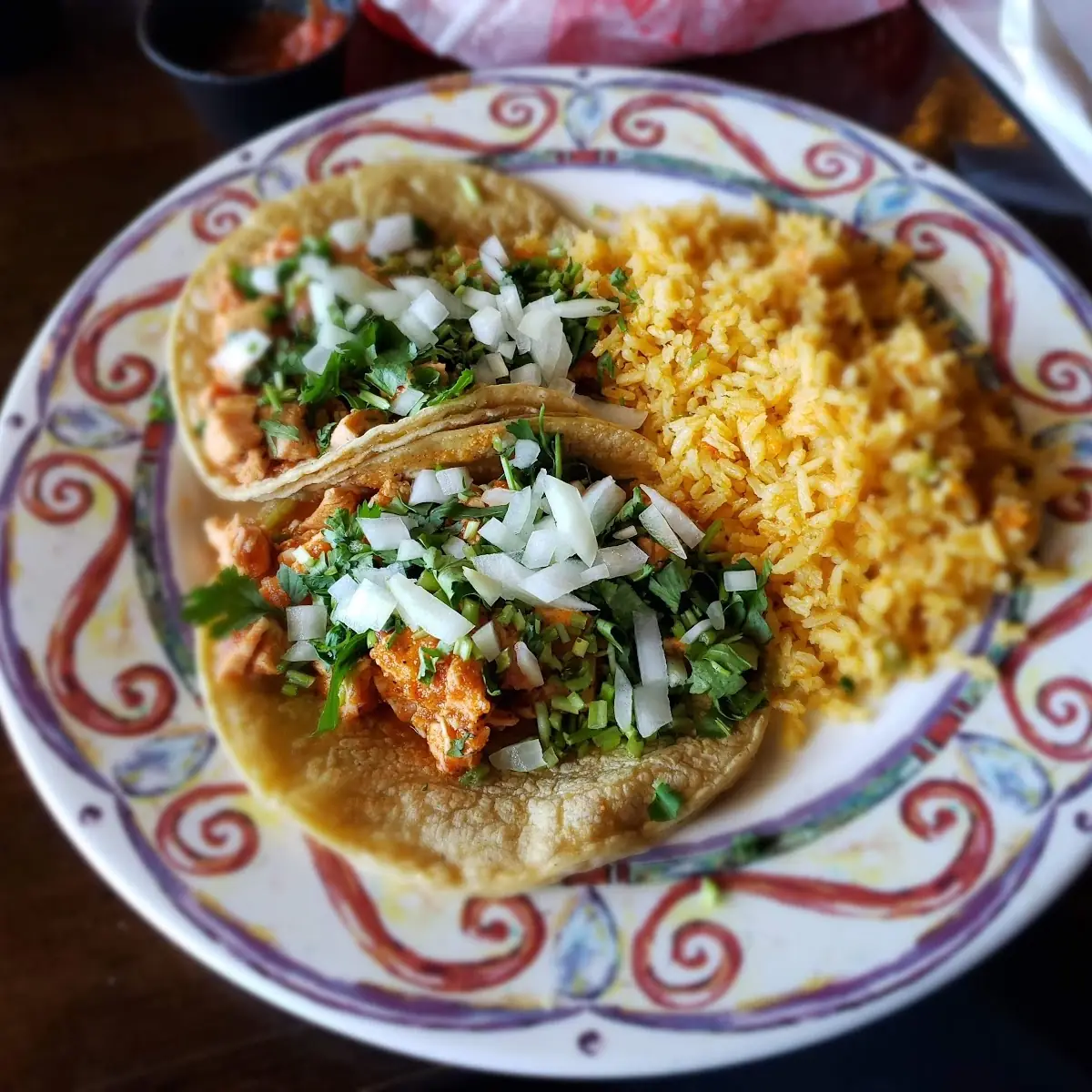 Chicken Tacos Traditional Style