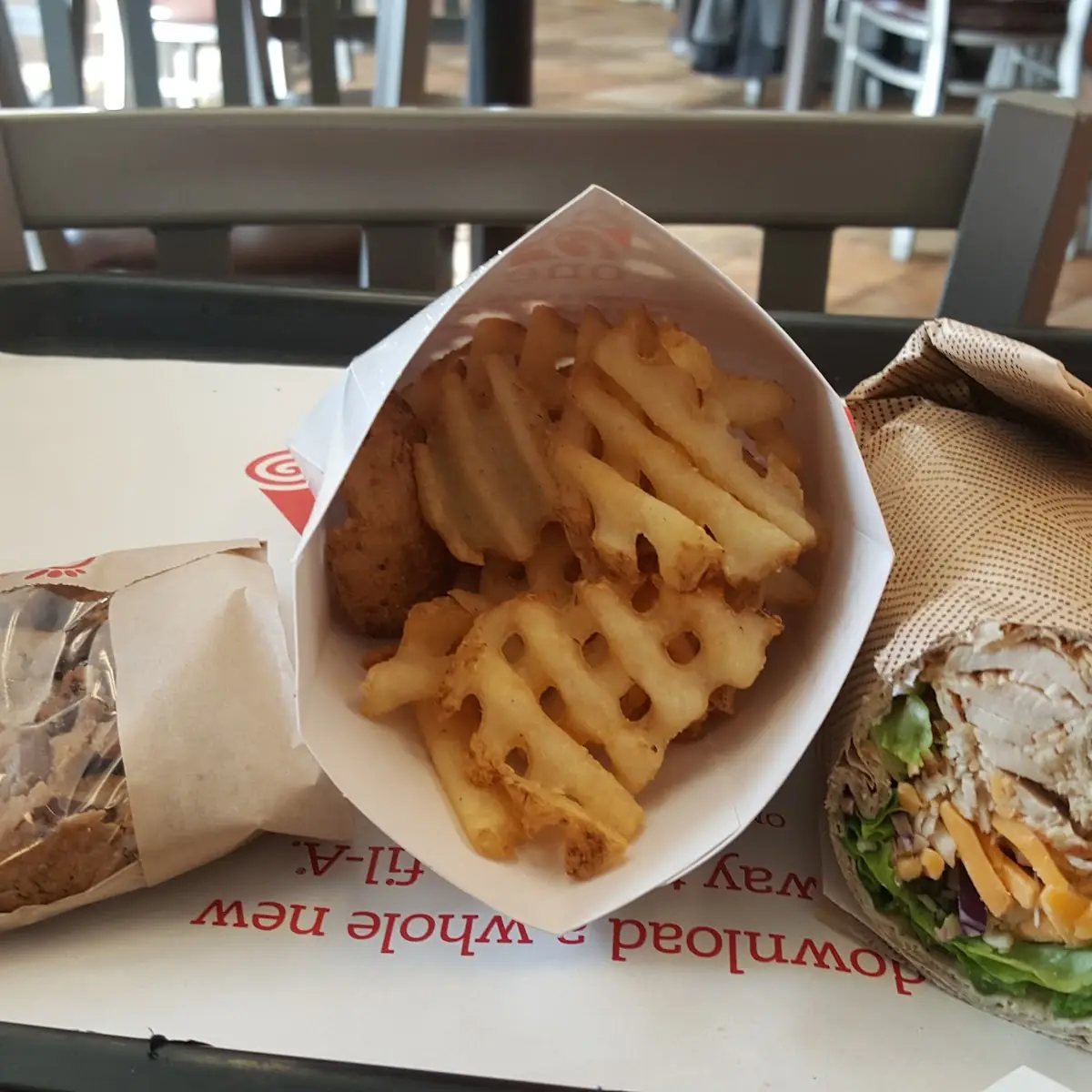 Cool Chicken Wrap Combo
