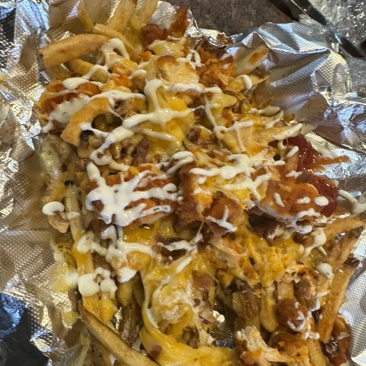 Buffalo Chicken Fries with Cheese