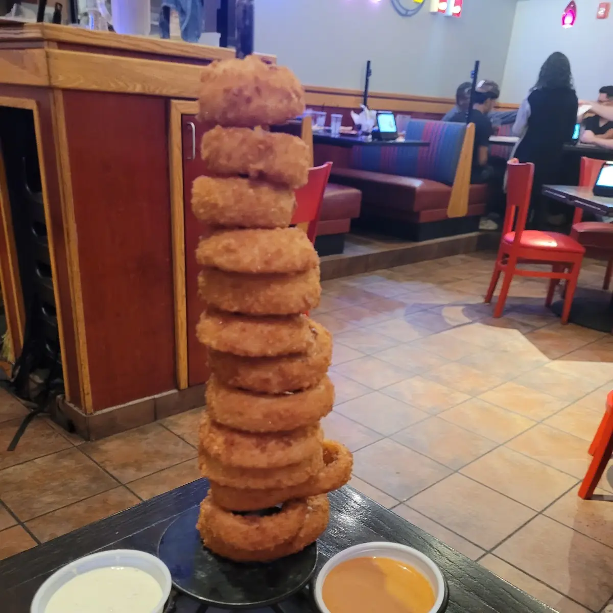Towering Onion Rings