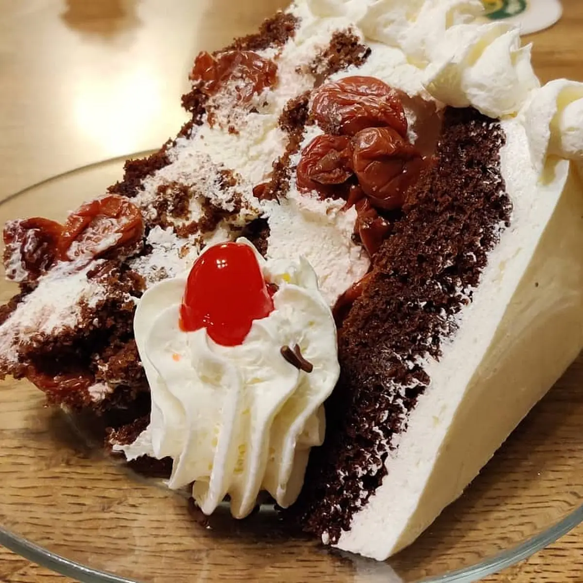 Schwarzwalder Kirschtorte Traditional Black Forest Cake