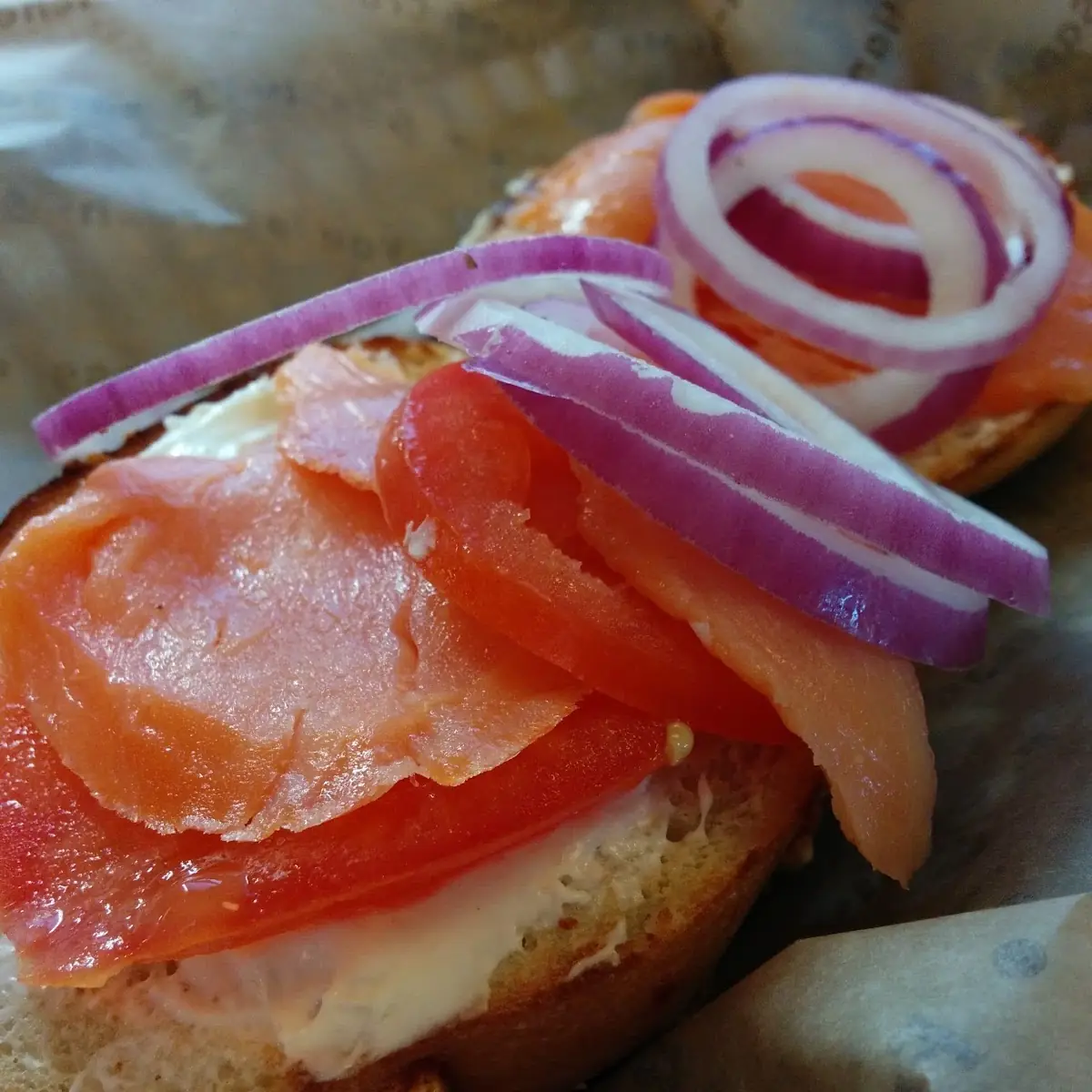 Nova Lox Bagel Sandwich