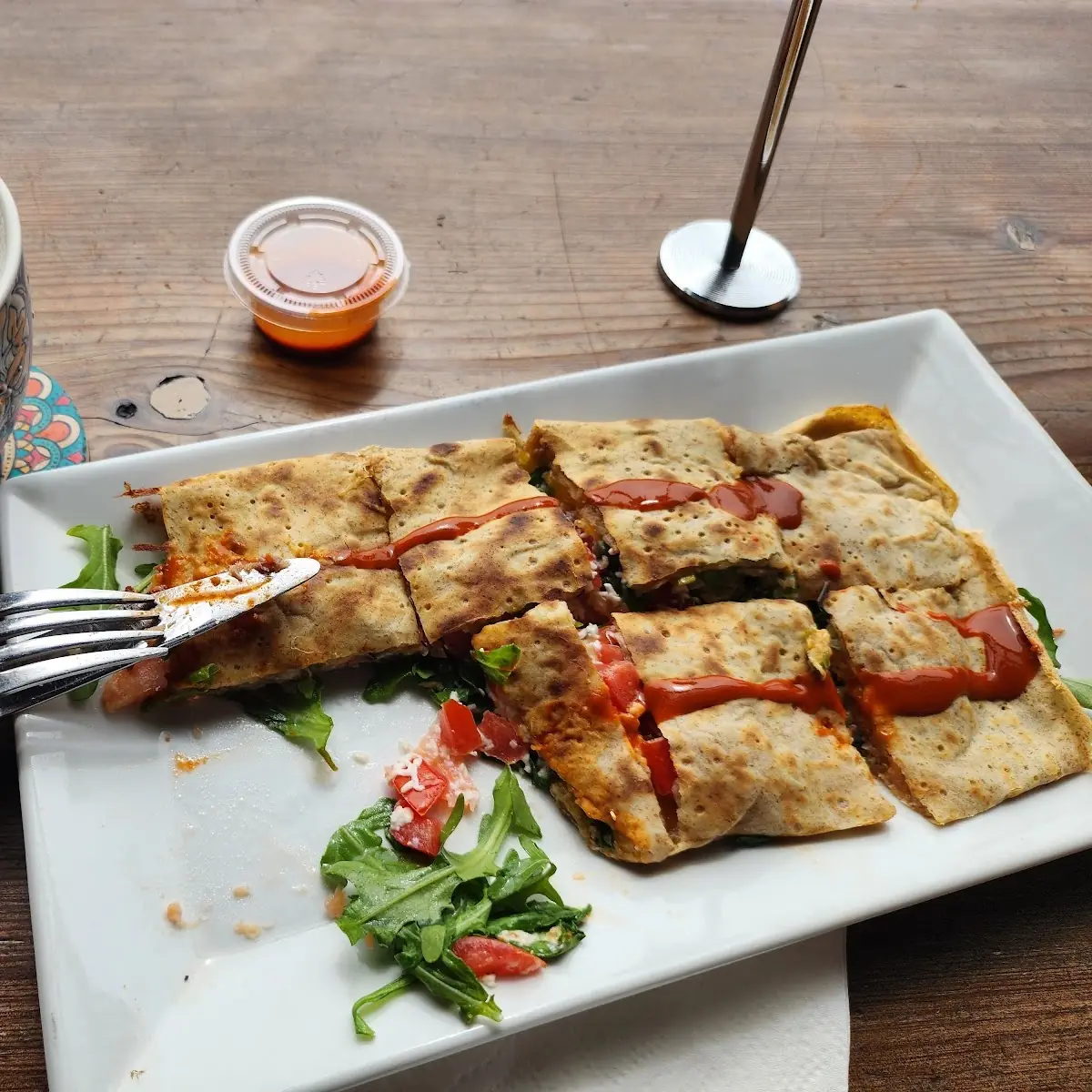 Smoked Salmon Crepes