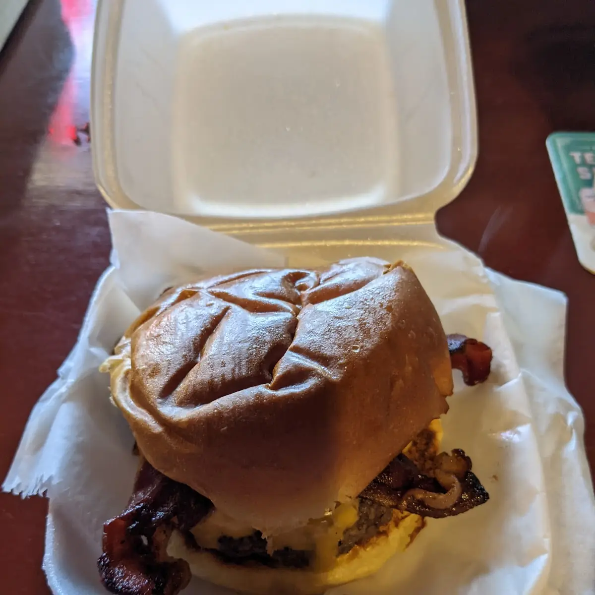 Bacon Double Cheeseburger