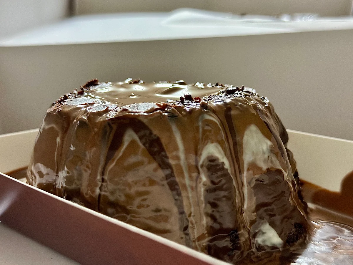 Lava Cake Volcano Cake