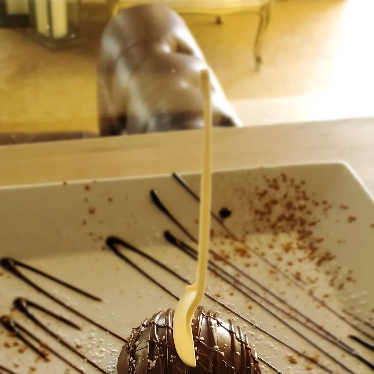 Sugar Free Chocolate Mousse Cake
