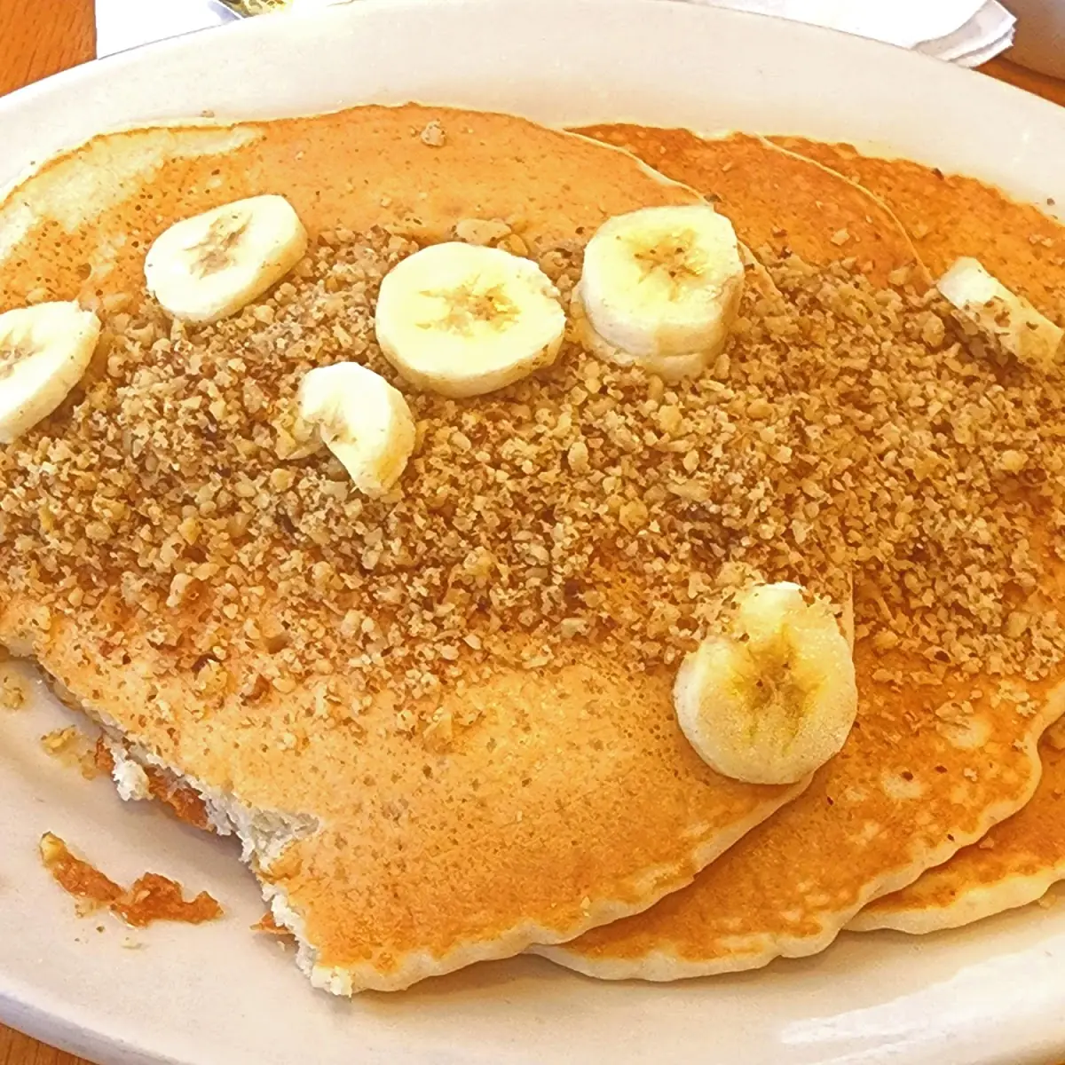 Banana Nut Pancakes
