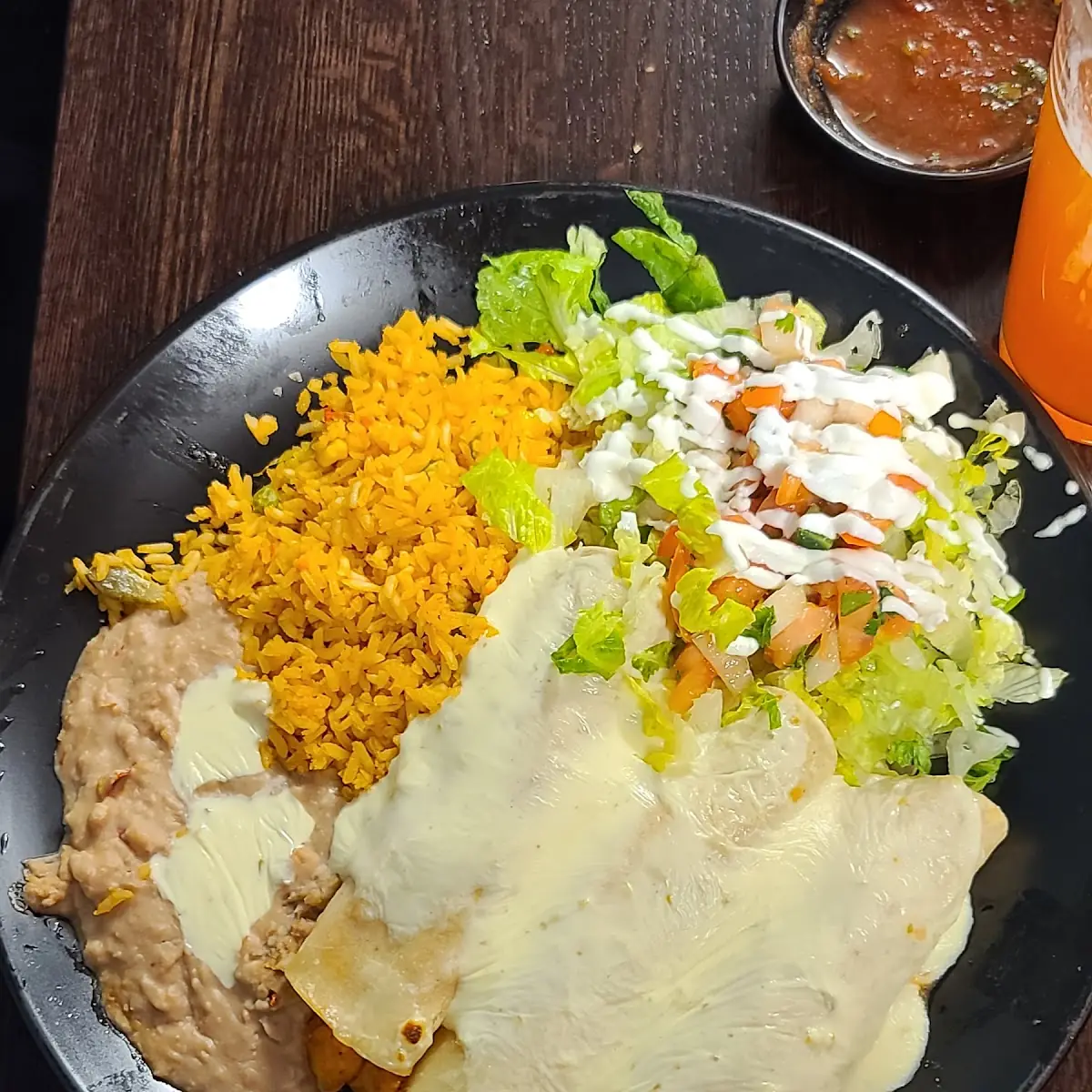 Seafood Enchiladas