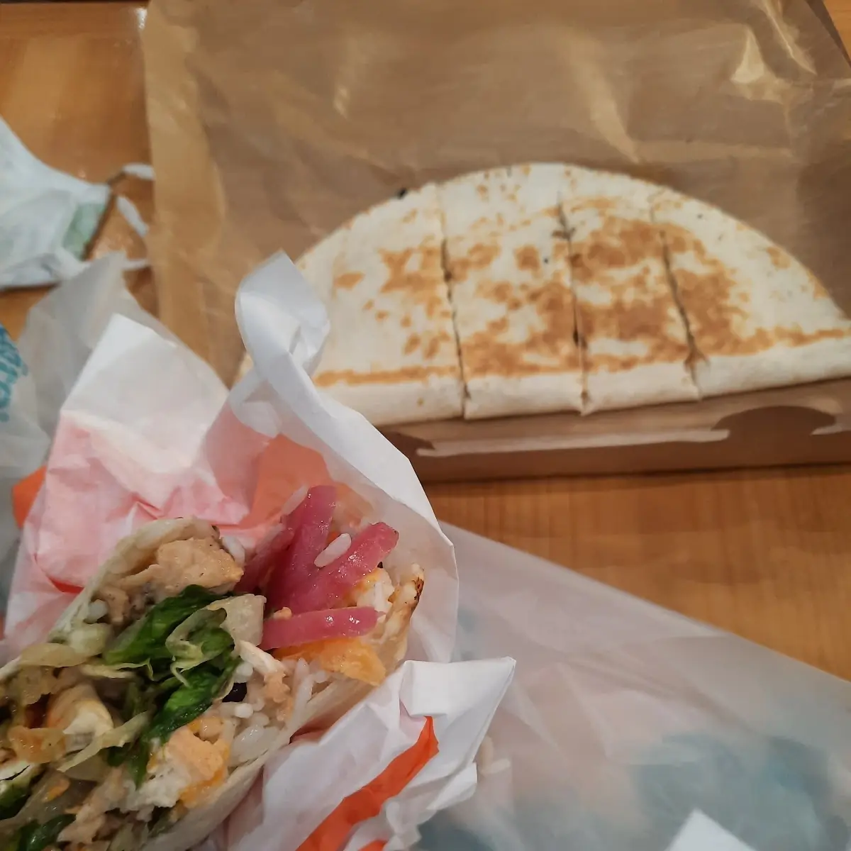 Baja Chicken Wrap