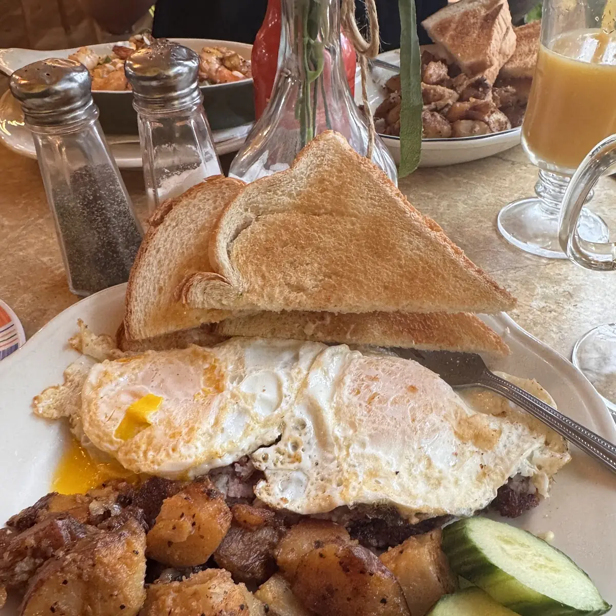 Home Fries & Toast