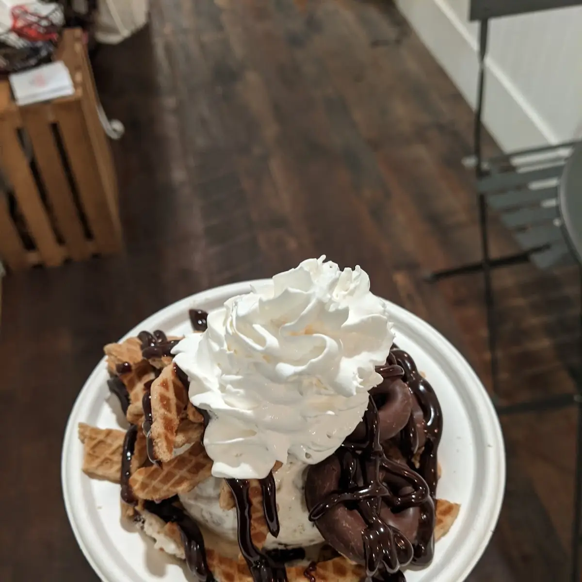 Brownie Sundae