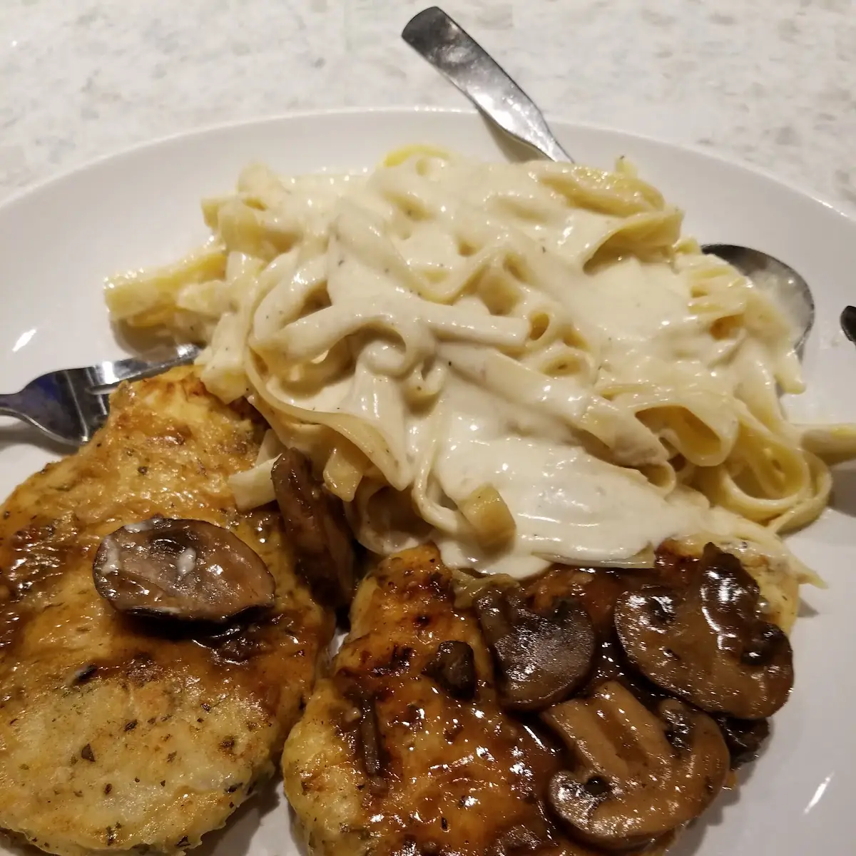 Stuffed Chicken Marsala