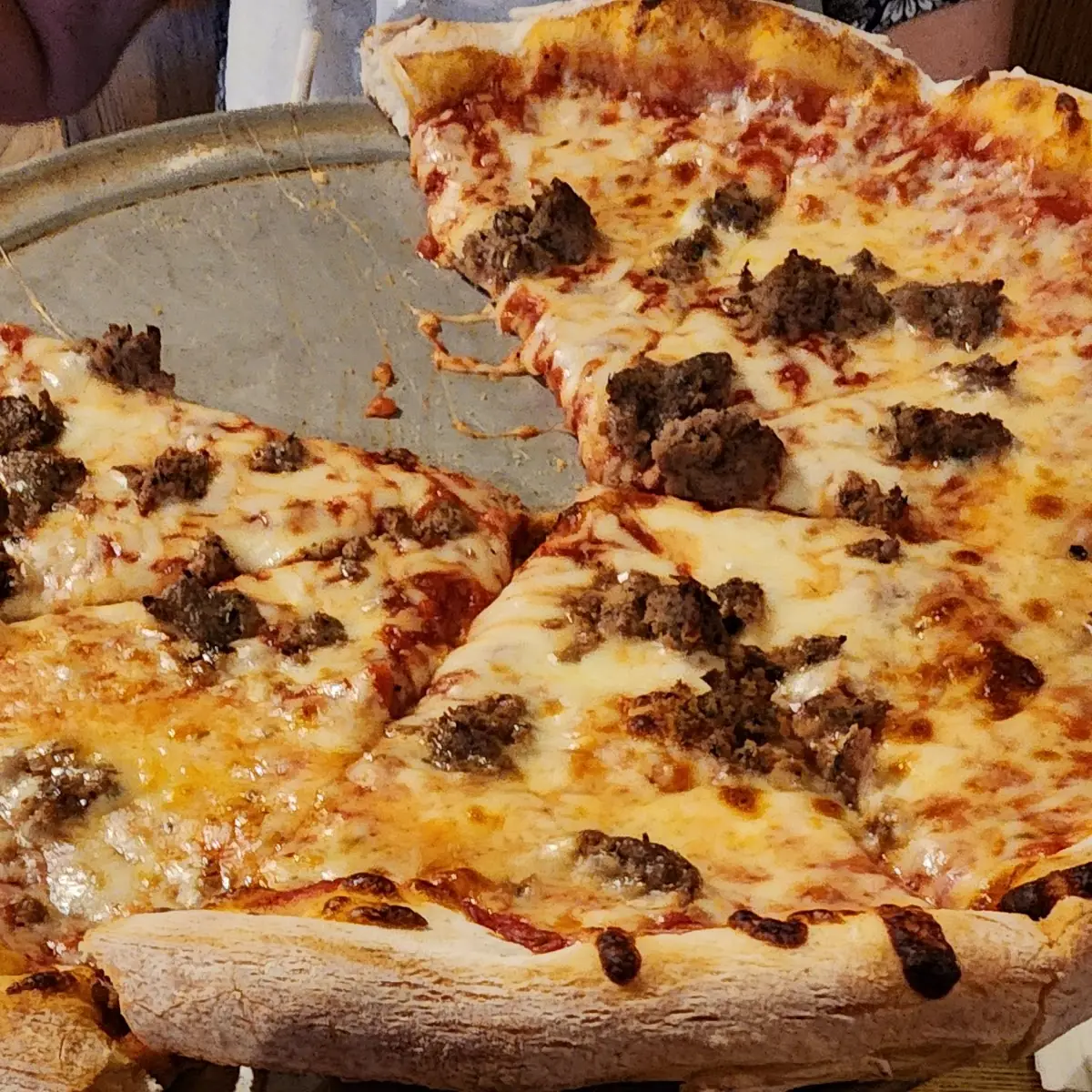 Meatball Pizza