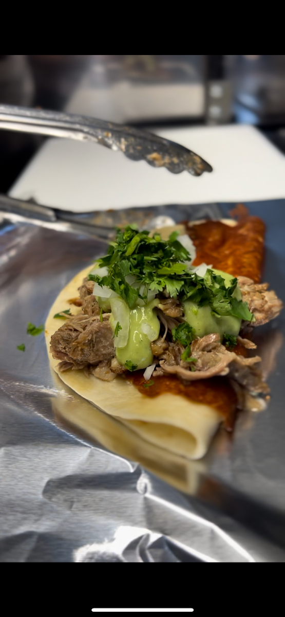 Pulled Pork Carnitas Rellenita