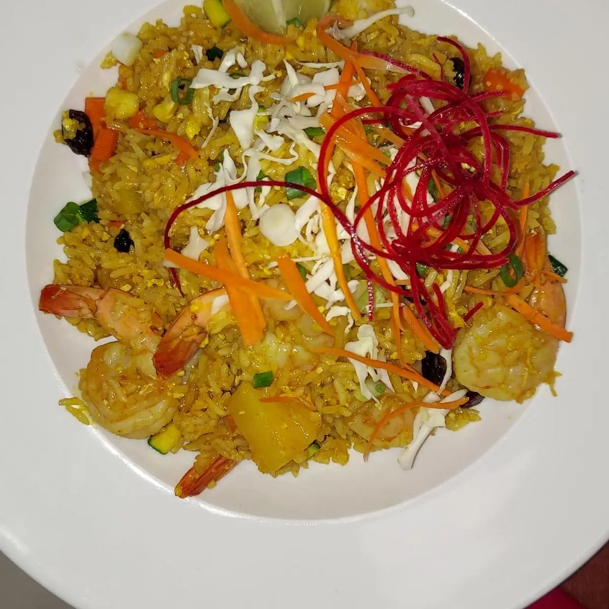 Pineapple Fried Rice with Shrimp
