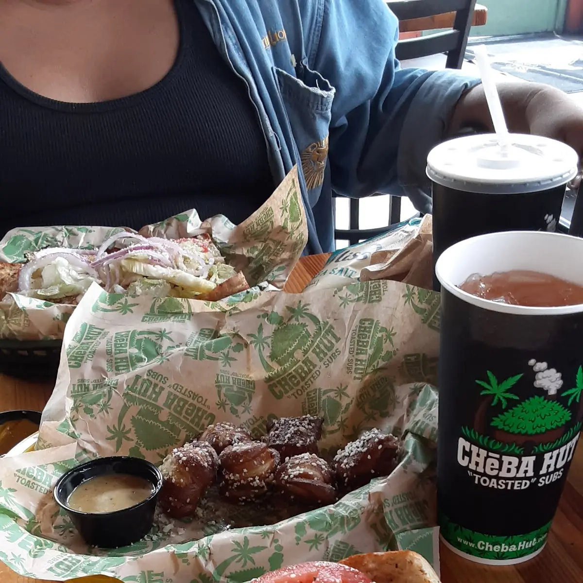 White Widow and Pretzel Bites