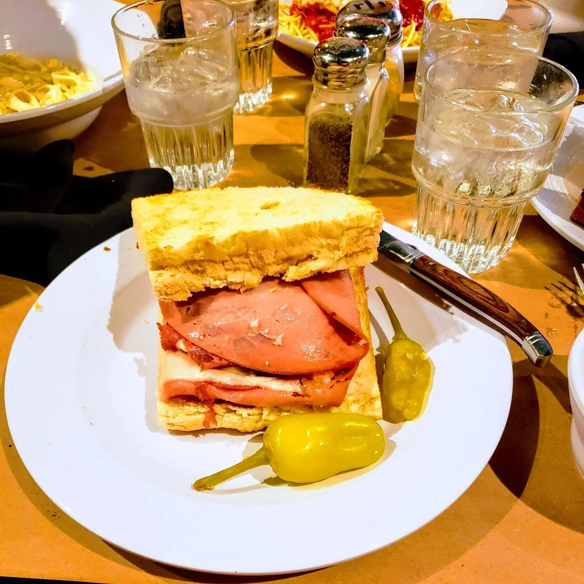 Frank's Hot Deli Sandwich