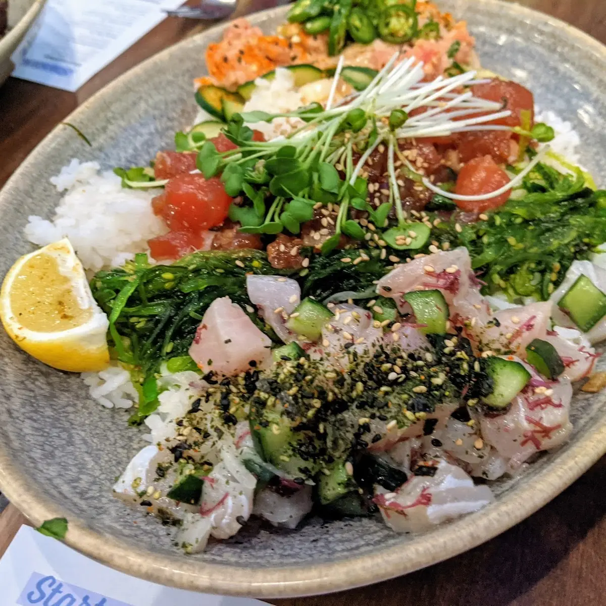 Ahi Tuna Poke Bowl