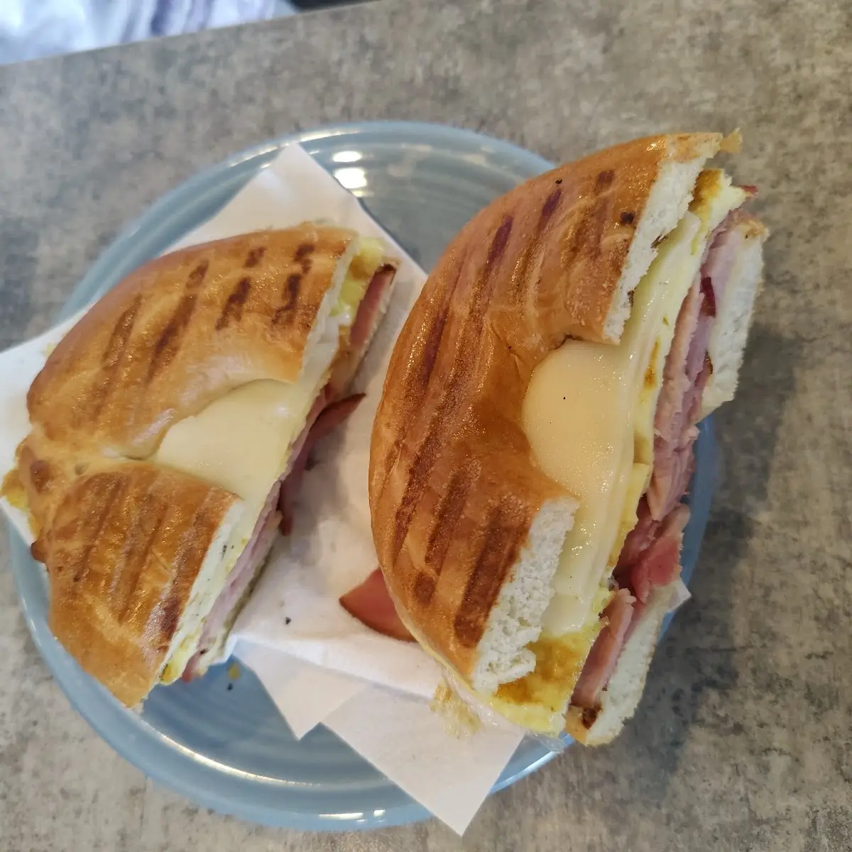 Ham Egg and Cheese