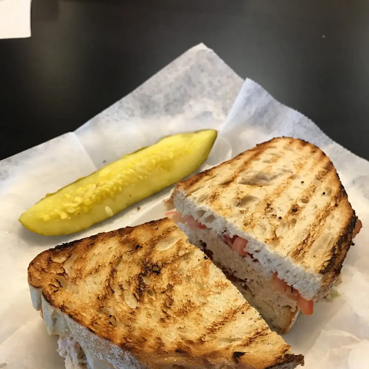 Bacon Tuna Melt Panini