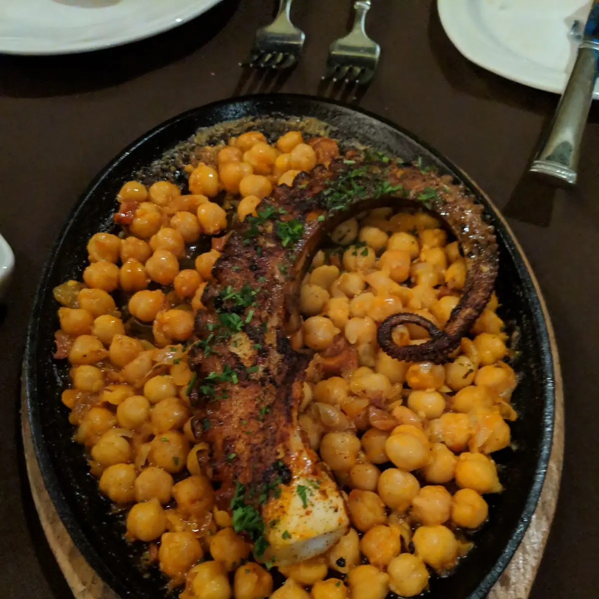 Mediterranean Grilled Octopus