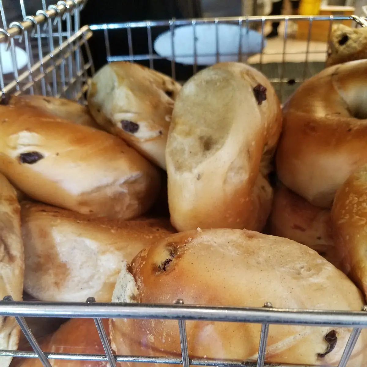 Cinnamon Raisin Bagels