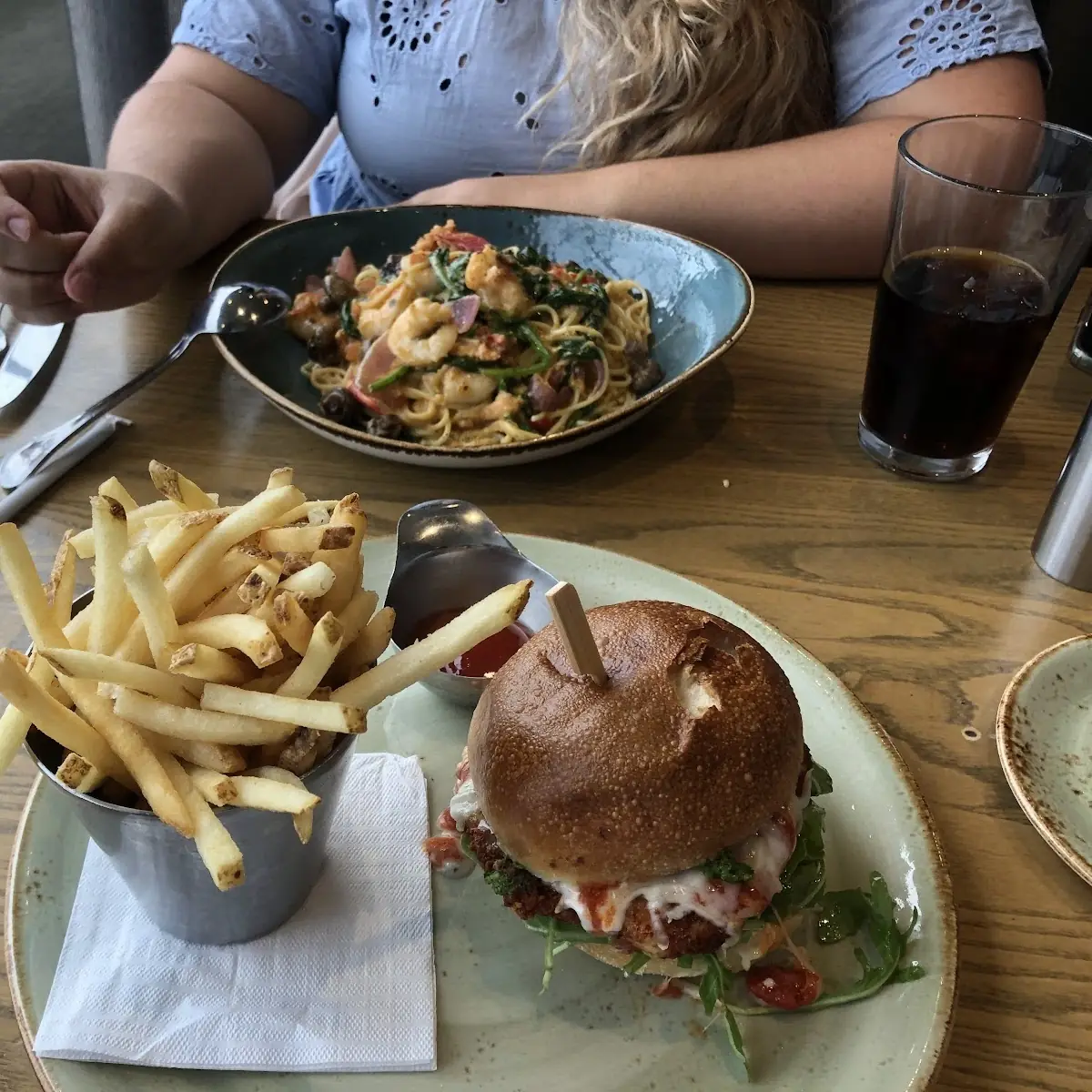 Caprese Crispy Chicken Sandwich