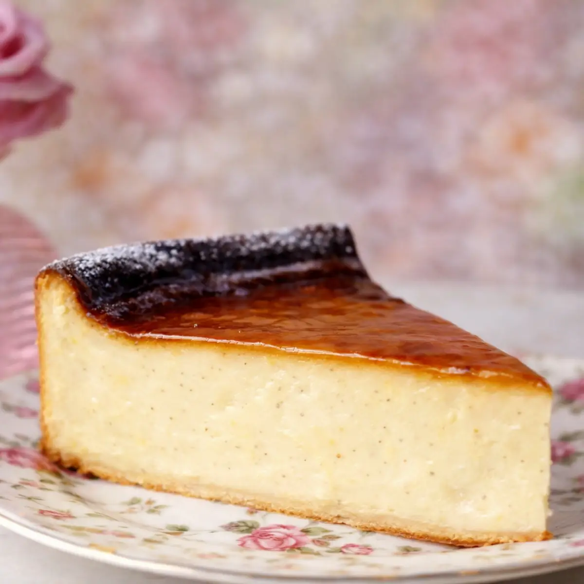 Vanilla Flan Slice