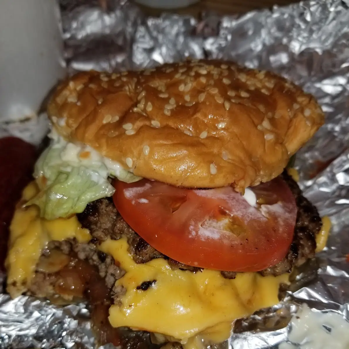 Double Cheeseburger with Fries