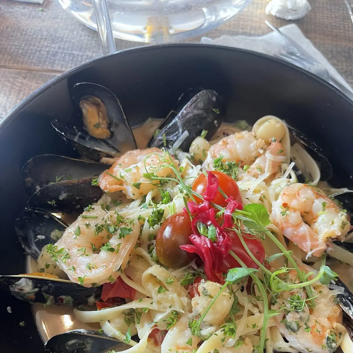 Seafood Linguine