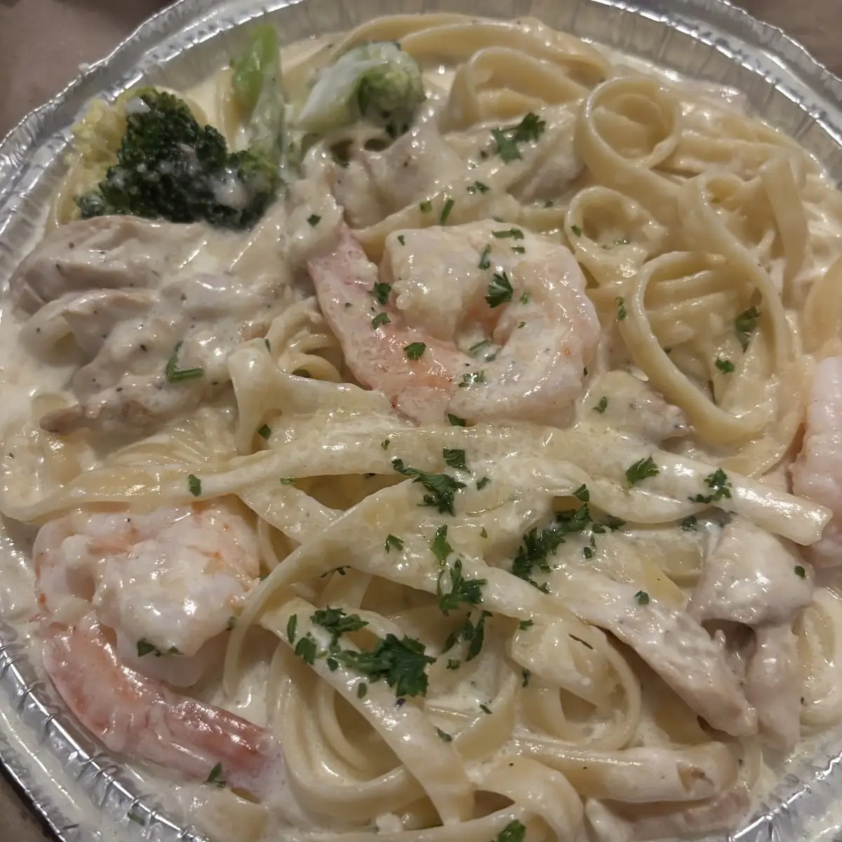 Shrimp Alfredo