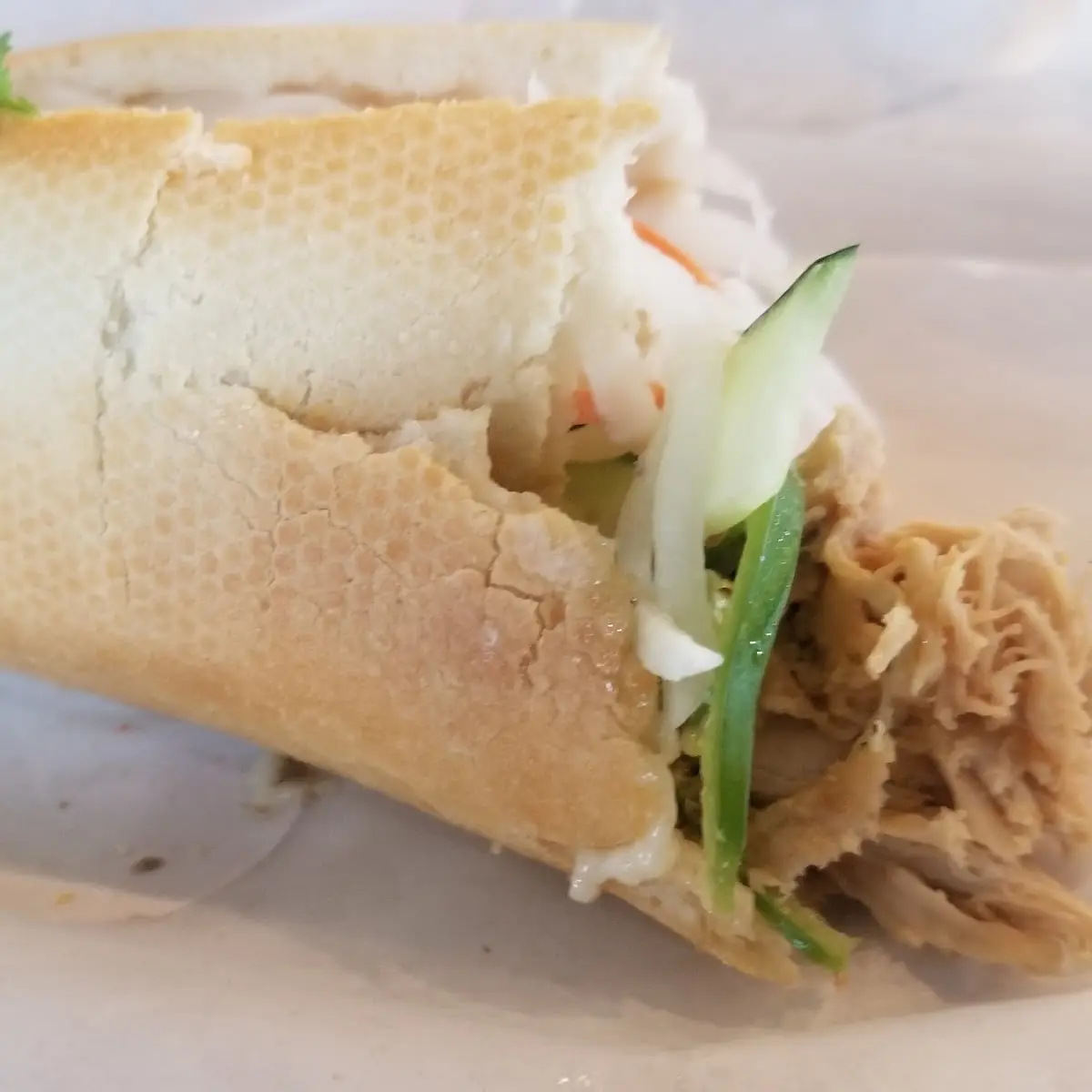 Shredded Chicken Sandwich