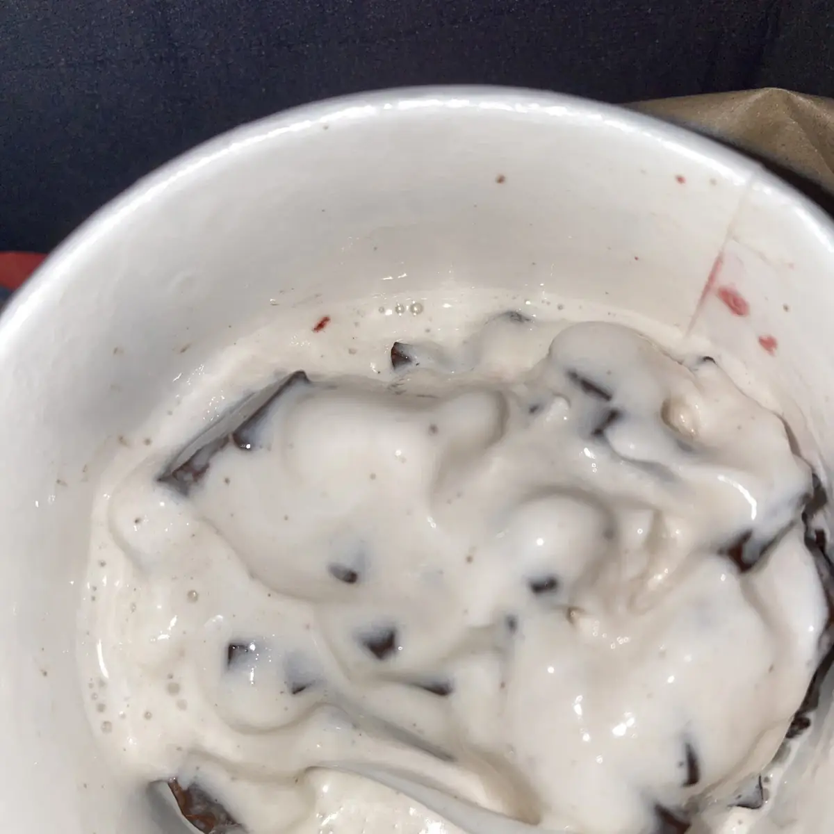 Cherry Chocolate Ice Cream with Cheese Cake