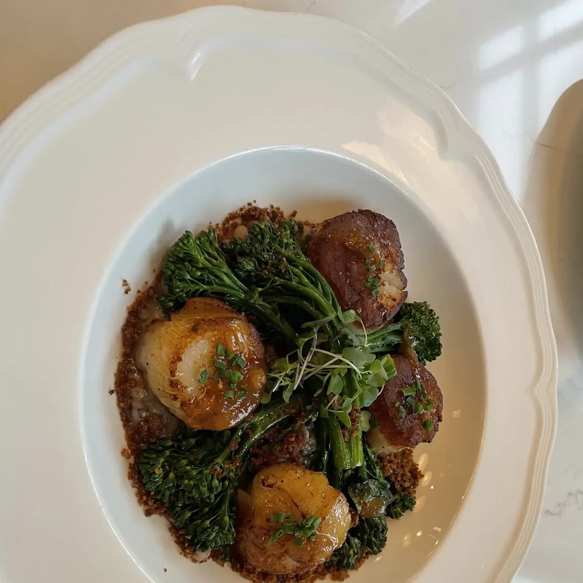 Pan Seared Scallops