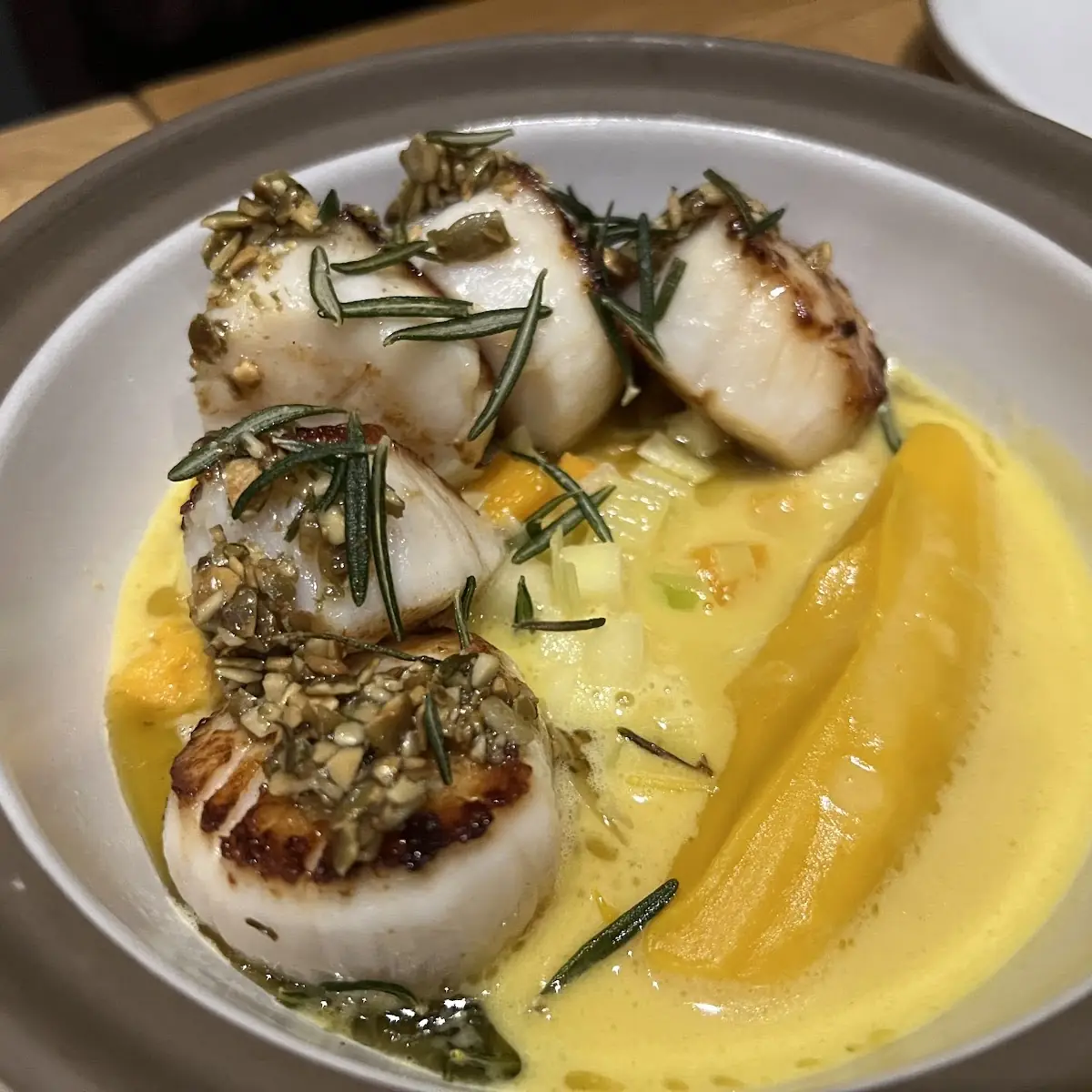 Seared Sea Scallops