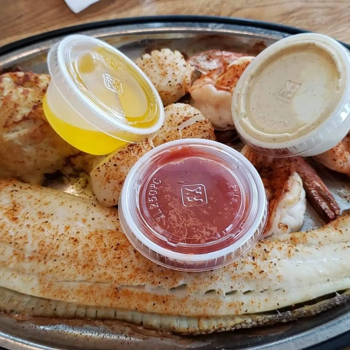 Broiled Seafood Platter