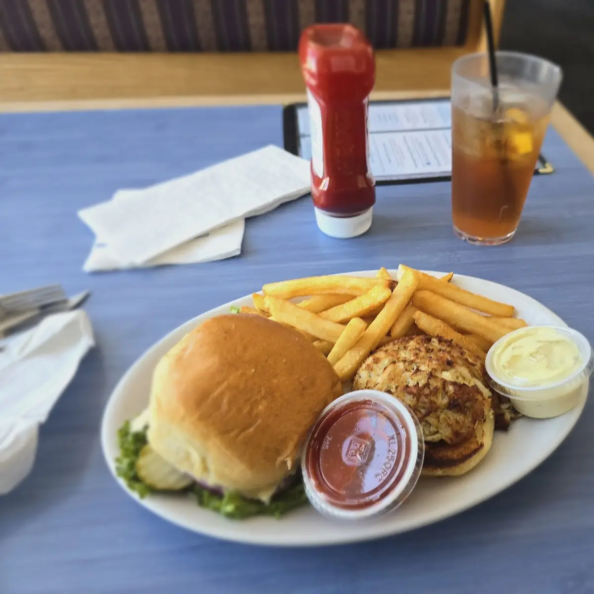 Crab Cake Sandwich