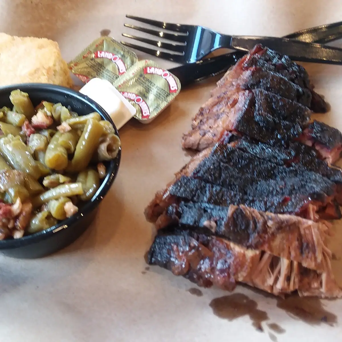 Brisket and Green Beans
