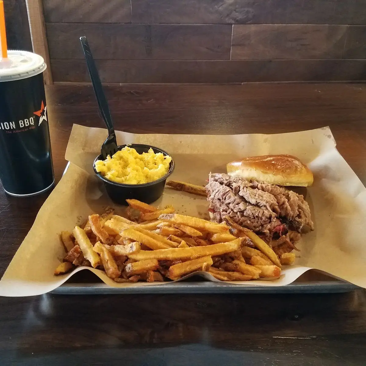 Pulled Chicken Tasty & Tender Piled High